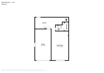 Floor plan 1 for 5200 Westview Ln