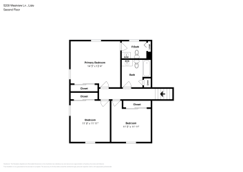 Floor plan 3 for 5200 Westview Ln