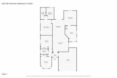 Floor plan 1 for 5221 SW 141st Ave