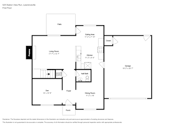 Floor plan 1 for 525 Station View Run