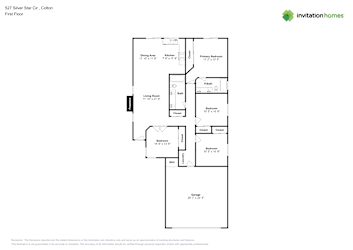 Floor plan 1 for 527 Silver Star Cir
