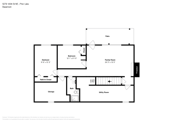 Floor plan 1 for 5279 140th St NE