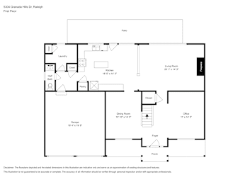 Floor plan 1 for 5304 Granada Hills Dr