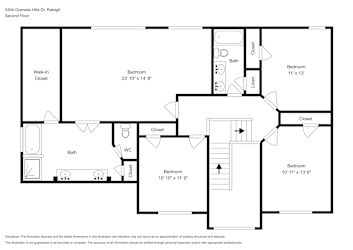 Floor plan 2 for 5304 Granada Hills Dr