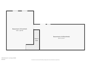 Floor plan 1 for 5305 Keithwood Dr