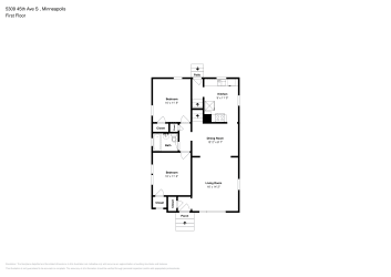 Floor plan 2 for 5309 45th Ave S