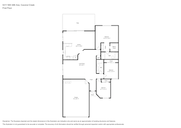 Floor plan 1 for 5311 NW 49th Ave