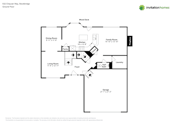 Floor plan 1 for 532 Chaucer Way