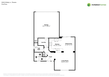 Floor plan 1 for 5353 W Molly Ln