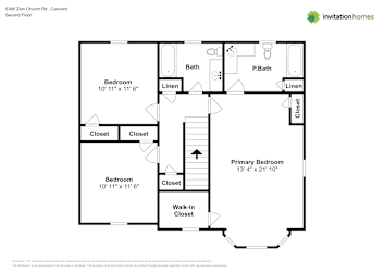 Floor plan 2 for 5395 Zion Church Rd