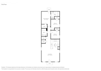 Floor plan 1 for 5415 Verdugos Pl
