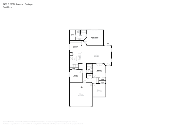 Floor plan 1 for 5483 S 236Th Avenue