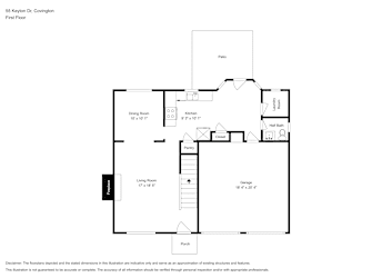 Floor plan 1 for 55 Keyton Dr