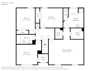 Floor plan 2 for 55 Keyton Dr