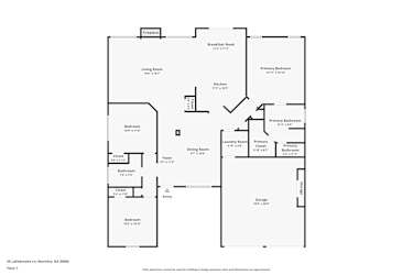 Floor plan 1 for 55 Lakebrooke Ln