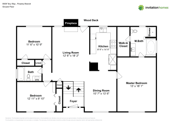 Floor plan 2 for 5509 Tory Way