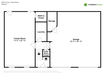 Floor plan 1 for 5509 Tory Way