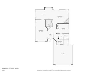 Floor plan 1 for 5516 W Avenue L6