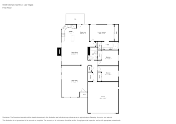 Floor plan 1 for 5526 Olympic Spirit Ln