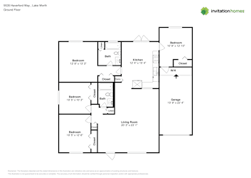 Floor plan 1 for 5535 Haverford Way