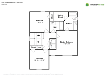 Floor plan 2 for 5539 Whispering Wind Ln