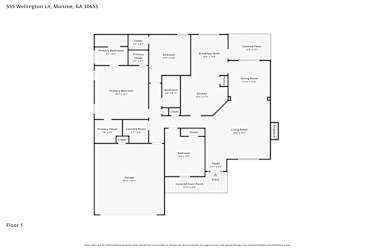 Floor plan 1 for 555 Wellington Ln