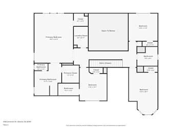Floor plan 2 for 5556 Jamerson Dr