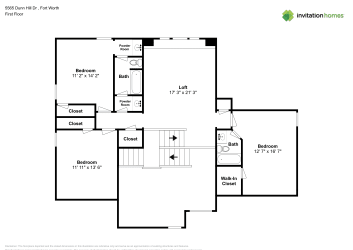 Floor plan 2 for 5565 Dunn Hill Dr