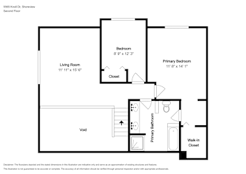Floor plan 3 for 5565 Knoll Dr