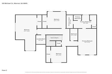 Floor plan 2 for 559 Michael Cir