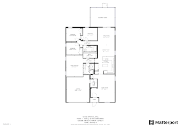 Floor plan 1 for 5630 Silver Thistle Ln