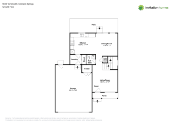 Floor plan 1 for 5636 Tomiche Dr