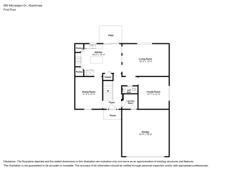 Floor plan 1 for 566 Kilimanjaro Dr