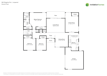 Floor plan 1 for 566 Ridgeline Run