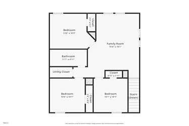 Floor plan 2 for 5703 Daphne Ln