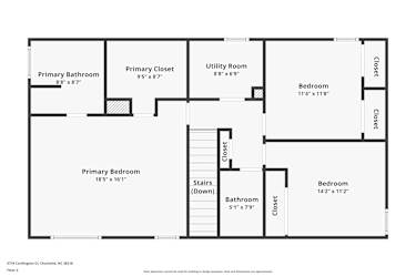 Floor plan 2 for 5718 Cardington Ct