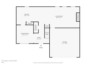 Floor plan 1 for 5718 Cardington Ct