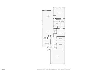 Floor plan 1 for 5719 Daphne Dr