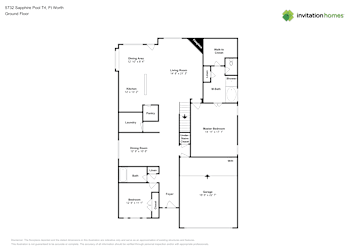 Floor plan 1 for 5732 Sapphire Pool Trl