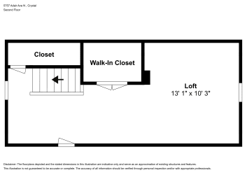 Floor plan 4 for 5757 Adair Ave N