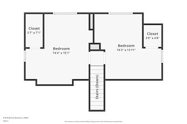 Floor plan 2 for 5759 W 82nd Pl