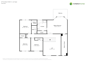 Floor plan 2 for 5773 Cowboy Fiddle Ct