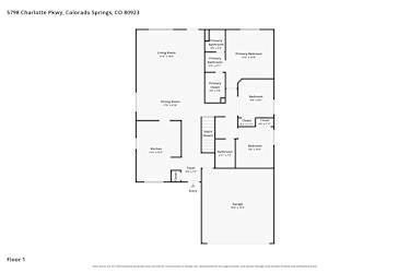 Floor plan 2 for 5798 Charlotte Pkwy