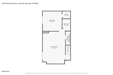 Floor plan 1 for 5798 Charlotte Pkwy