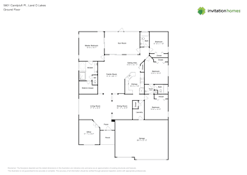 Floor plan 1 for 5801 Candytuft Pl