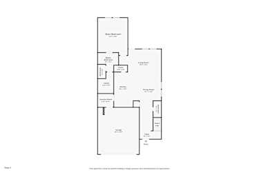 Floor plan 1 for 5803 Canterbury Bells