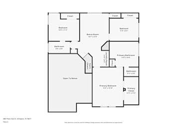 Floor plan 2 for 5807 Polo Club Dr