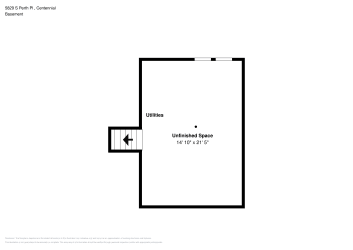 Floor plan 1 for 5829 S Perth Pl