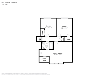 Floor plan 3 for 5829 S Perth Pl