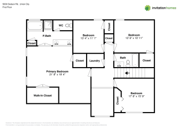 Floor plan 3 for 5830 Dodson Rd